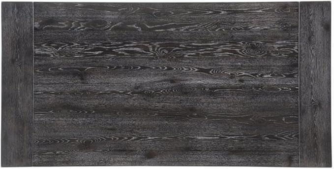Acme Bernard Dining Table in Weathered Gray Oak