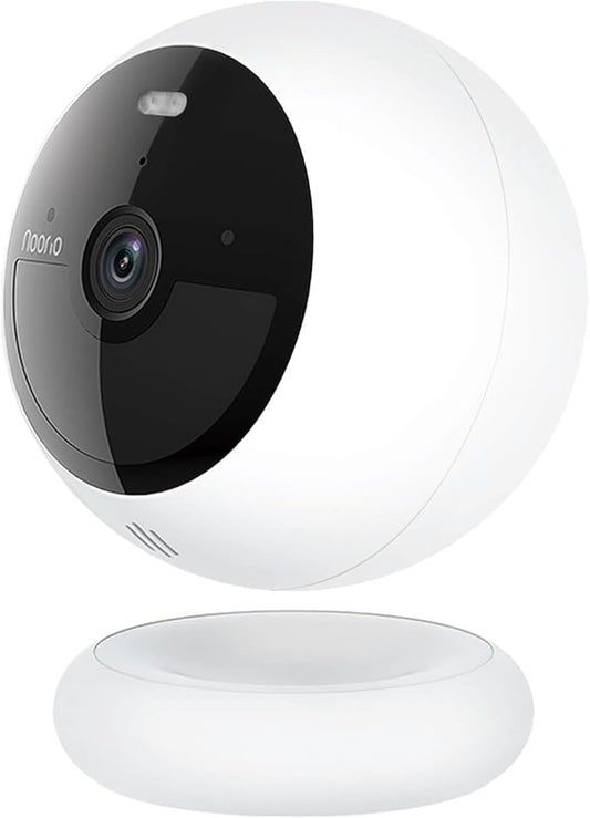 Noorio Security Camera Wireless Outdoor, Magnetic Cameras for Home Security 1080P, Battery Powered WiFi Indoor Camera, AI Motion Detection, Color Night Vision, 2-Way Talk, B200