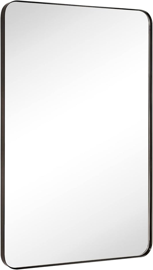 GRACTO 20X30'' Oil Rubbed Bronze Bathroom Rectangle Mirror
