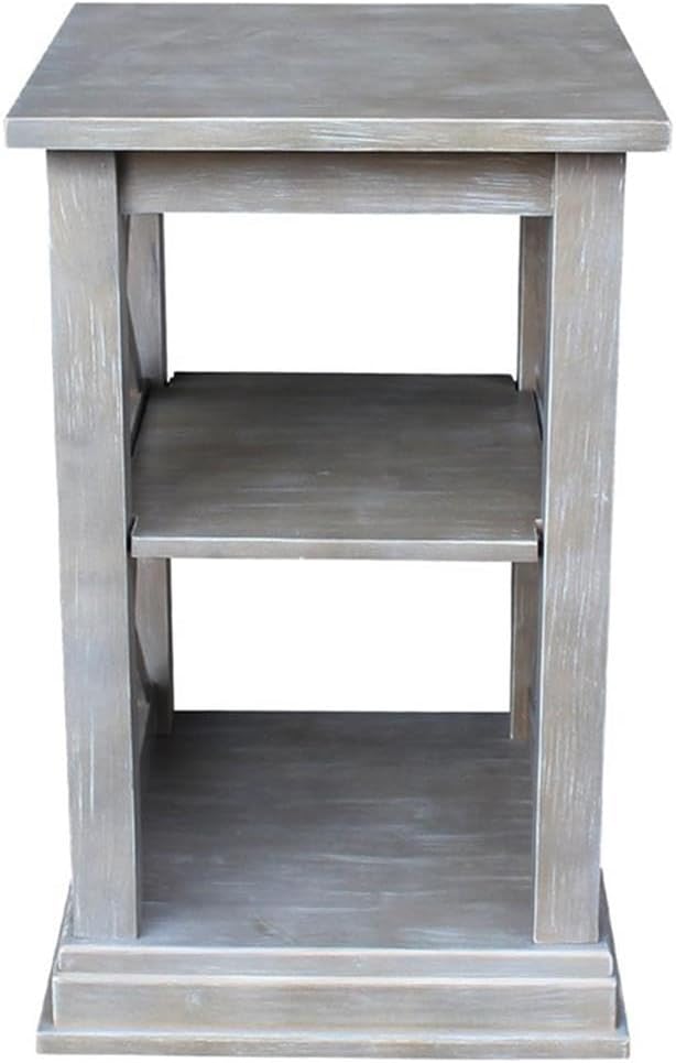 International Concepts Accent Table, Washed Gray Taupe
