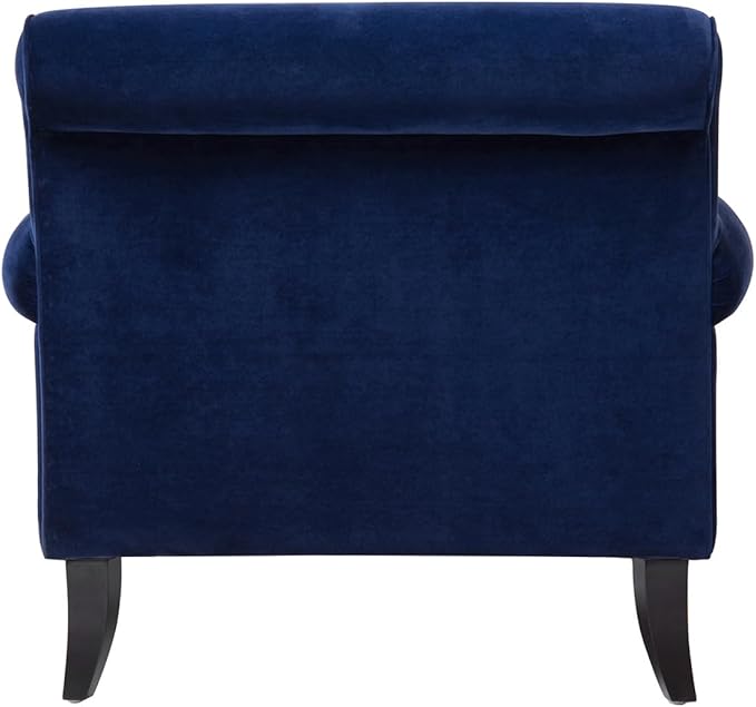 Jennifer Taylor Home Bliss 38" Lawson Living Room Accent Arm Chair with Metal Casters