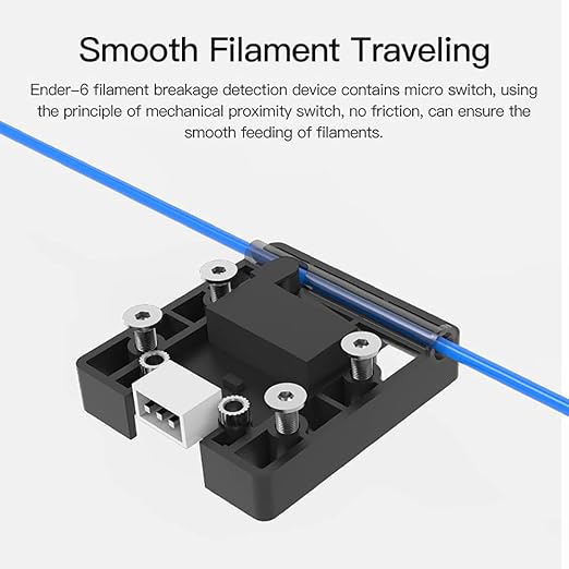 Original Creality Ender 3 V2 Filament Runout Sensor Smart Filament Sensor Break Detection Module Detector for Ender 3 pro Ender 6 CR-10S PRO CR10 V2 V3 Ender3 Max 3D Printer