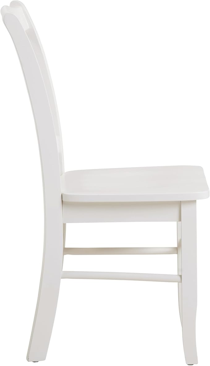 Boraam Shaker Dining Room Side Chairs, Set of 2 – Cream Finish