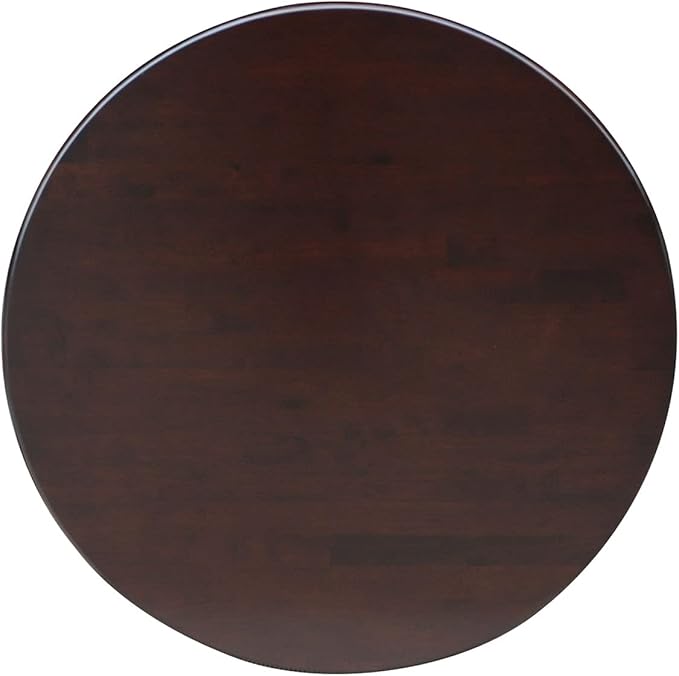 IC INTERNATIONAL CONCEPTS 30" Round Top Pedestal Table - 35.9" H