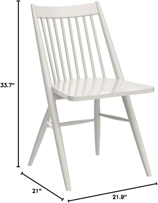 Safavieh Home Collection Wren Grey 19-inch Spindle Dining Chair (Set of 2)