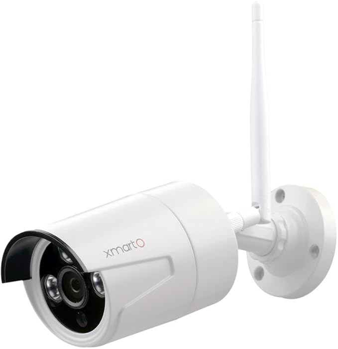 xmartO WB2024-W 2K 3MP Super HD WiFi Home Security Camera with Built-in Microphone (add-on Camera with 3.6mm Lens，Pack of 2, Requires 5MP NVR to Work)