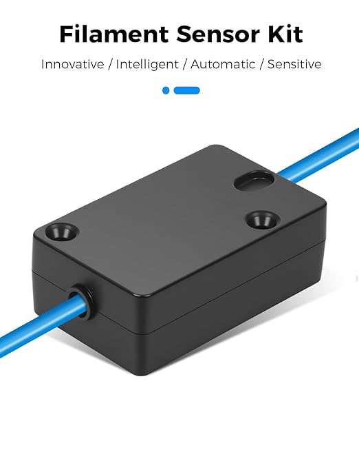 Creality Official K1 SE Filament Runout Sensor, Smart Filament Sensor Break Detection Module Detector for Creality K1 SE, K1 MAX, K1C, Ender 5 Max