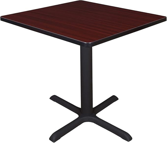 Cain 30" Square Breakroom Table- Mahogany