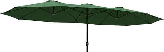 Garden Winds Reinforced Replacement Canopy Top Cover Compatible with Phi Villa, Aecojoy, AbcCanopy, Kozyard A701007300, Pf18259, UB02, PF19302 15ft Umbrella - Classic Forest, Riplock 350