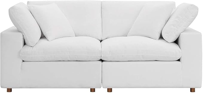 Modway Commix Down-Filled Overstuffed Upholstered Loveseat