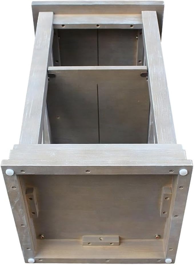International Concepts Accent Table, Washed Gray Taupe