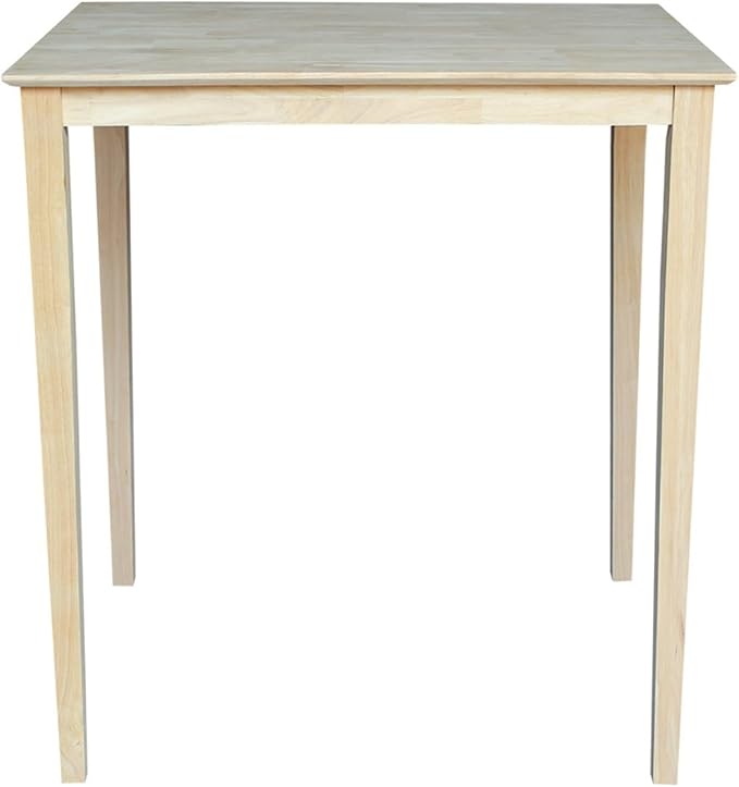 International Concepts 42" Solid Wood Top Bar Table in Natural