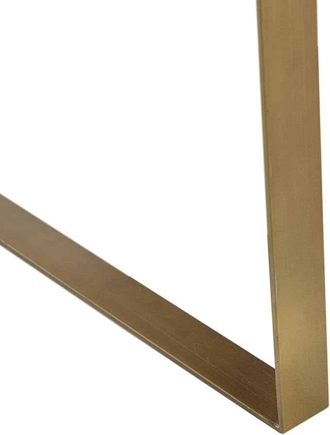 Martha Stewart Upholsterd Accent Chair Living Room Furniture - Modern Design, Comfortable Foam Seat Cushion Bedroom Lounge, Sophisticated Finished, Sturdy Frame, Cream/Gold, 28.5" W x 29" D x 32.5" H