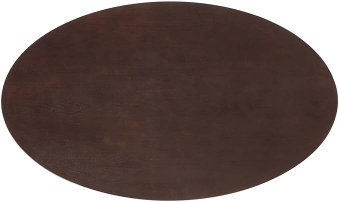 Modway Lippa Dining Table, 60", White Cherry Walnut