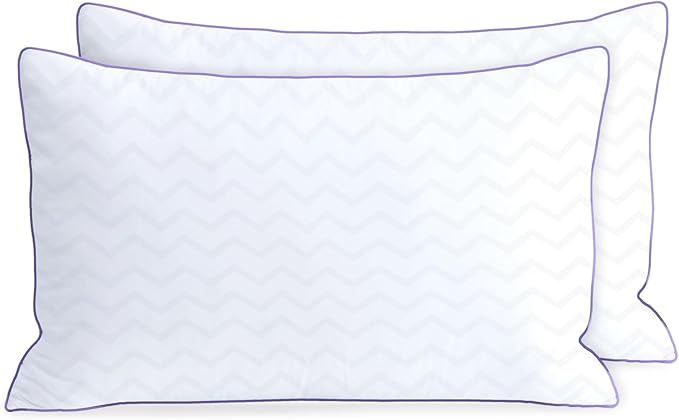 MOLCLCUY Bed Pillows King Size Set of 2,Hotel Collection Pillow for Side and Back Sleepers,Super Soft Down Alternative Microfiber Filled