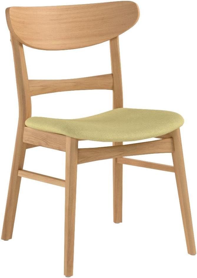 Christopher Knight Home Idalia Dining Chairs, 2-Pcs Set, Green Tea / Oak Finish