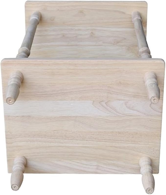 International Concepts Unfinished Phone Stand