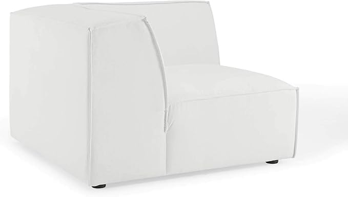 Modway Restore Upholstered Sectional Sofa, 7-Piece Set, White