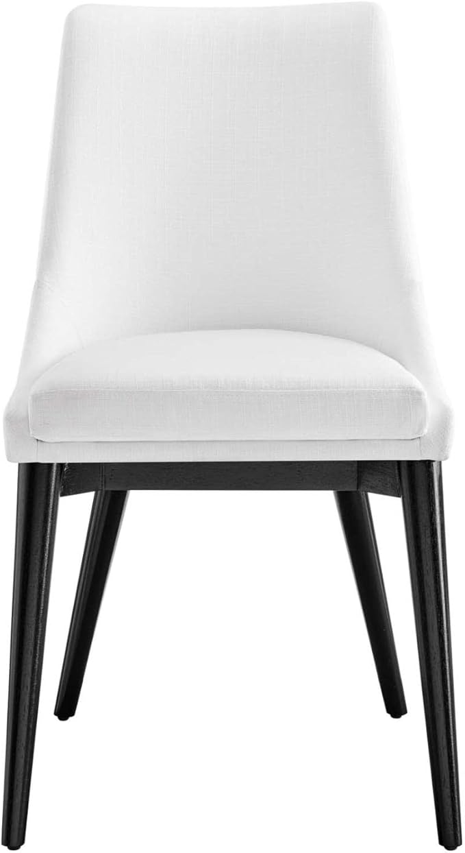 Modway Viscount Chair, White, 24 x 19 x 34