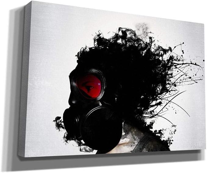 Cortesi Home 'Ghost Warrior' by Nicklas Gustafsson, Canvas Wall Art, 18"x26"