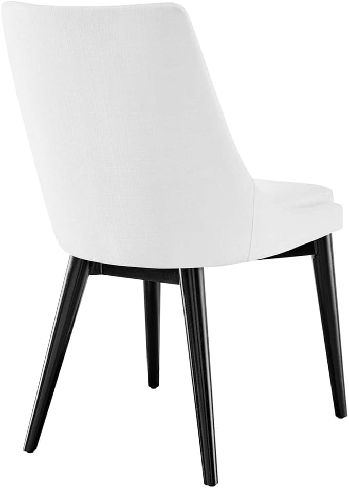 Modway Viscount Chair, White, 24 x 19 x 34