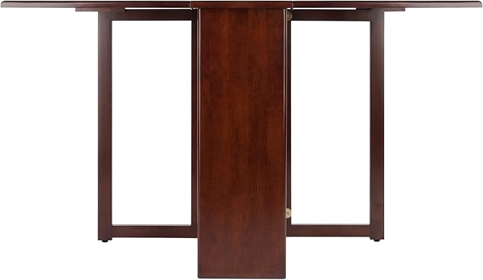 Winsome Clara Foldable Dining Table, 47" Wide, 30" High, Walnut
