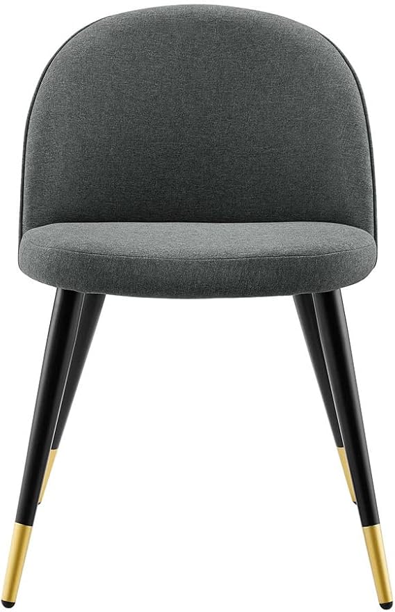 Modway Cordial Fabric Upholstered Accent Set of 2, Dining Chair, Gray