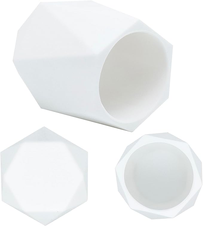 Glasses Holder for Nightstand, Silicone Eyeglass Holder for Desk Anti-scratch Glasses Stand (White)