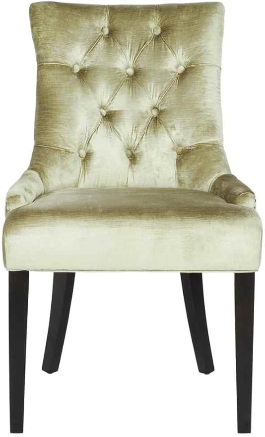 Safavieh Set of 2 Ashley Side Chairs, Gold