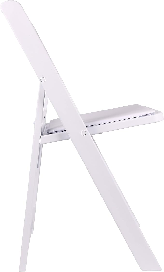 BTEXPERT 30 Pack Resin Folding Chair Vinyl Padded Seat Indoor Outdoor Lightweight Set for Home Event Party Picnic Kitchen Dining Church School Weddings