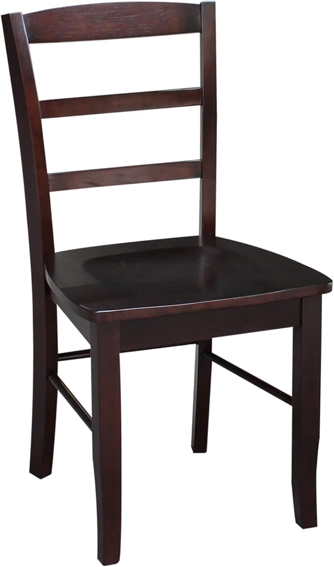 IC INTERNATIONAL CONCEPTS 36" Round Top Pedestal Table - with 2 Madrid Chairs