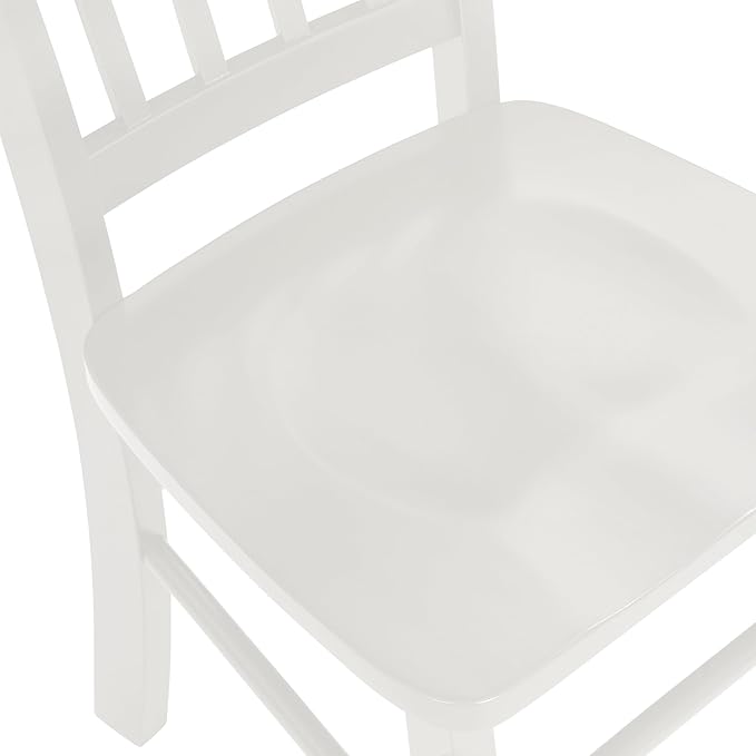Boraam Shaker Dining Room Side Chairs, Set of 2 – Cream Finish