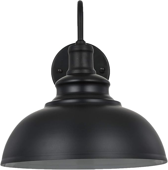 Black Gooseneck Industrial Wall Sconces E26 Base with Plug in Wall Lamp Dimmer Switch Vintage Style Wall Light Fixture for Farmhouse Bedroom Bedside Nightstand Headboard Porch Garage of 2 Set Packs