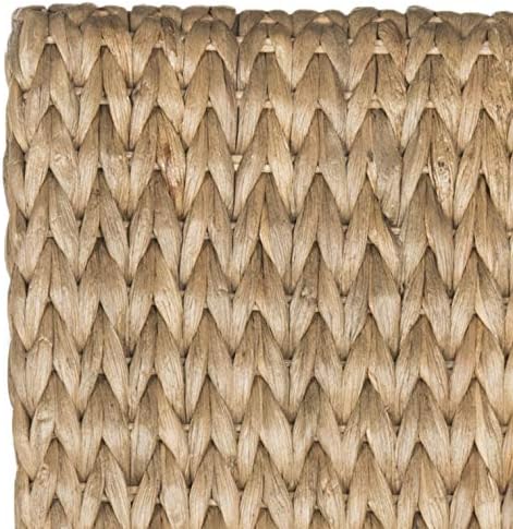 Safavieh Home Collection Luz Natural Wicker Dining Chair (Set of 2), 18"