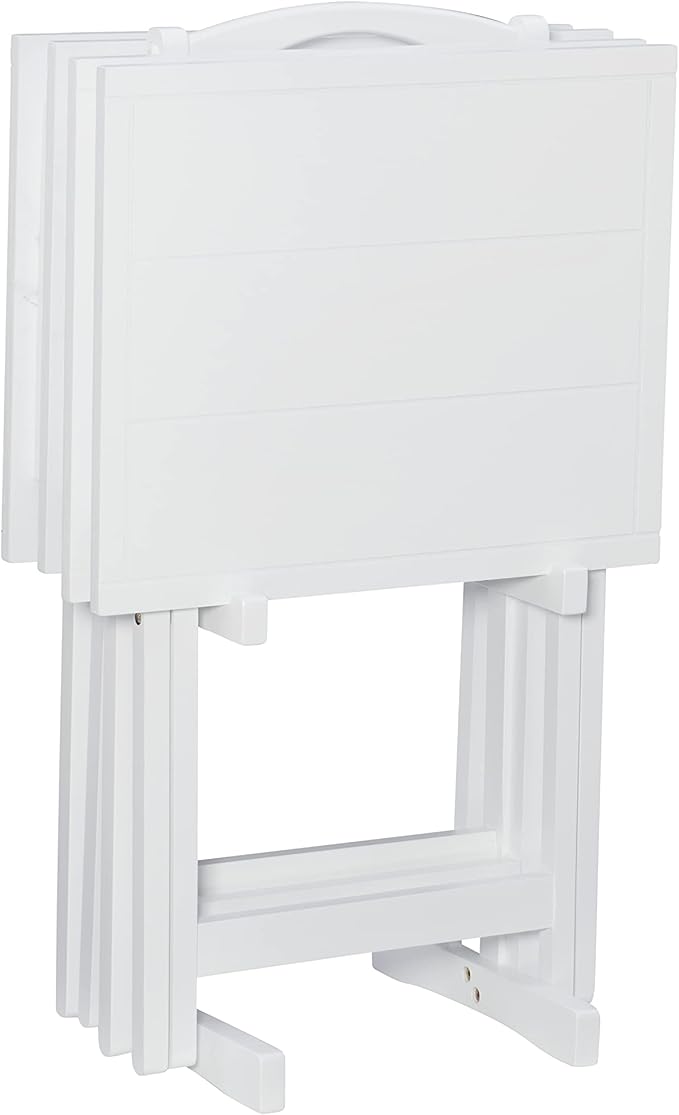 Powell Gemma Tray Table, White