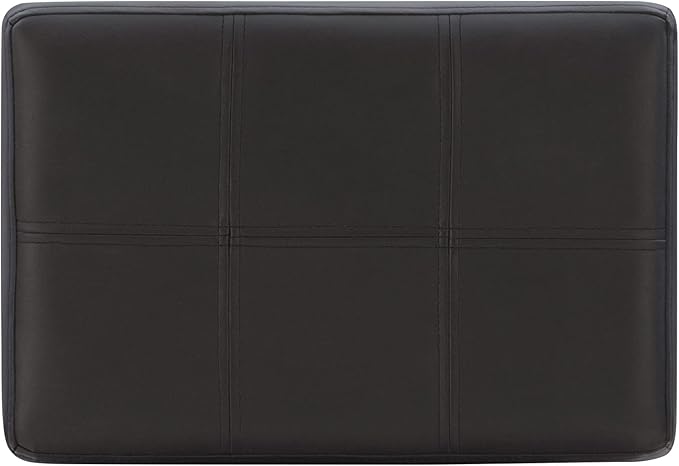 Linon Claridge Counter Stool, Black, 26" x 18" x 12.75"