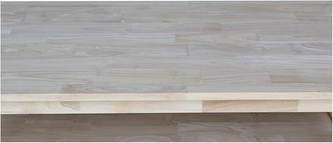 Hampton Solid Wood Coffee Table, Unfinished