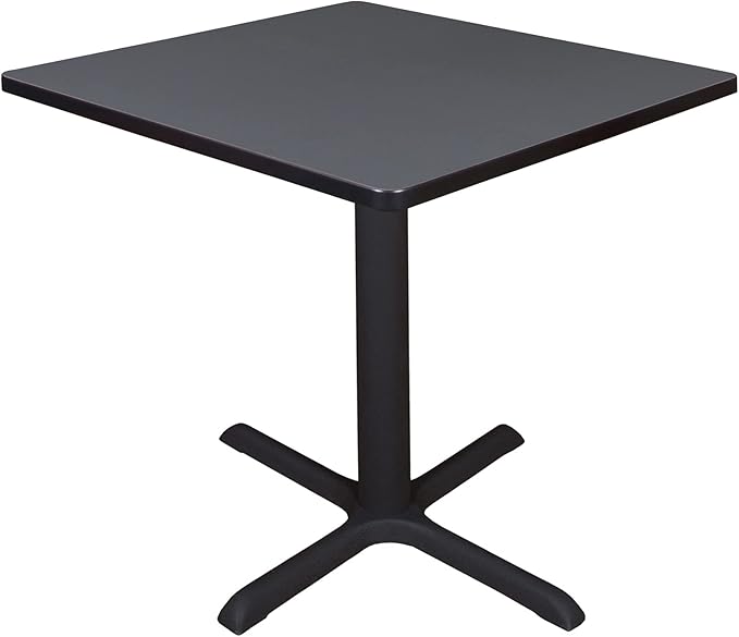 Cain 30" Square Breakroom Table- Grey