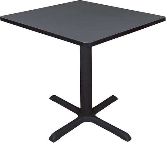 Cain 30" Square Breakroom Table- Grey