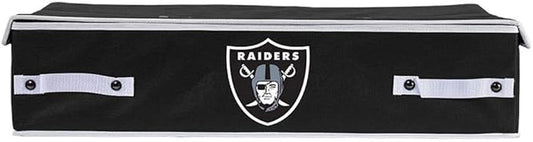 Franklin Sports NFL Under Bed Storage Bins - Folding Organizer Containers - NFL Team Office, Bedroom + Living Room Décor