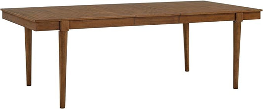 Signature Design by Ashley Lyncott Casual Dining Extension Table, Dark Brown