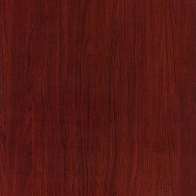 Flash Furniture Glenbrook 30" x 48" Rectangular High-Gloss Mahogany Resin Table Top with 2" Thick Edge