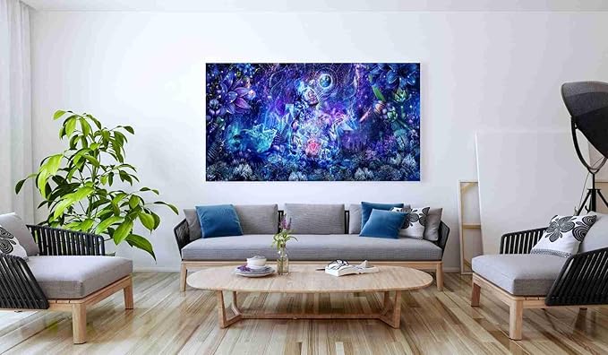 Epic Graffiti 'Transcension' by Cameron Gray, Canvas Wall Art, 30"x60"