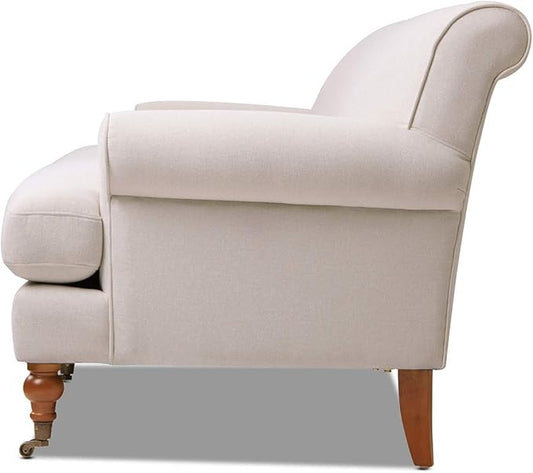 Jennifer Taylor Home Bliss 88" Lawson French Country Three-Cushion Tightback Sofa