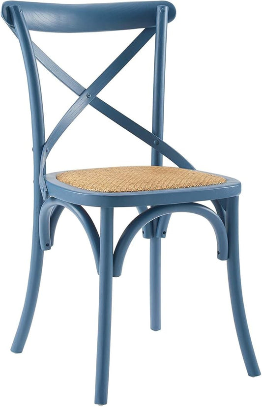 Modway Gear Dining Side Chair, Harbor 21 x 19.5 x 34.5