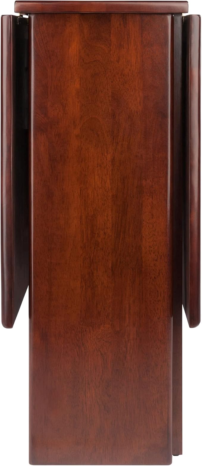 Winsome Clara Foldable Dining Table, 47" Wide, 30" High, Walnut