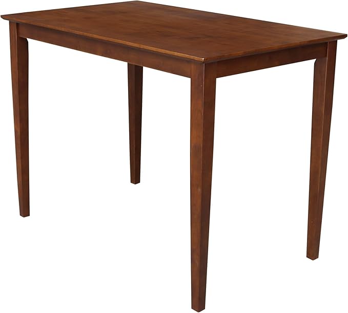IC INTERNATIONAL CONCEPTS Solid Wood Top Table