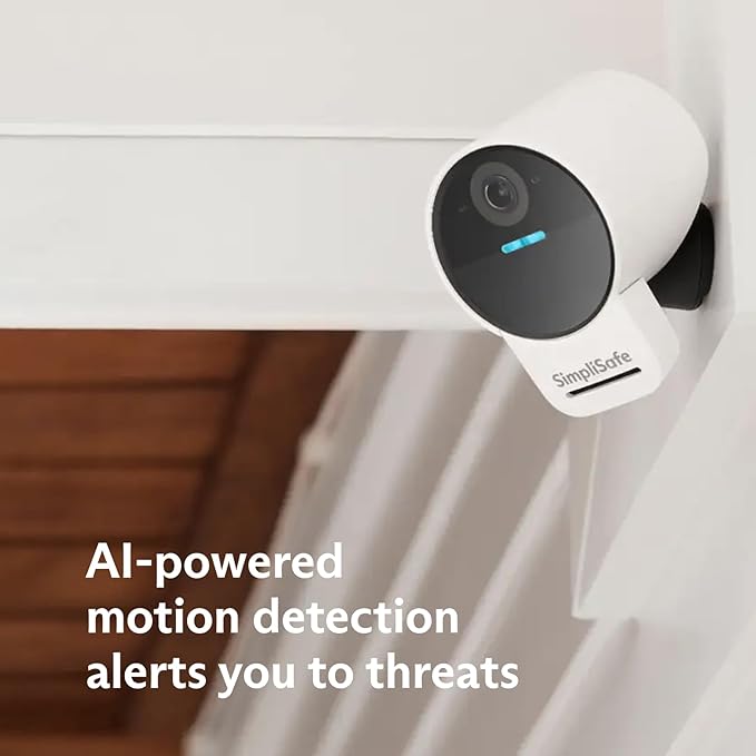 SimpliSafe Outdoor Security Camera Series 2, 1080p Wireless and Wired Home Security Camera - Compatible with Gen 3 System