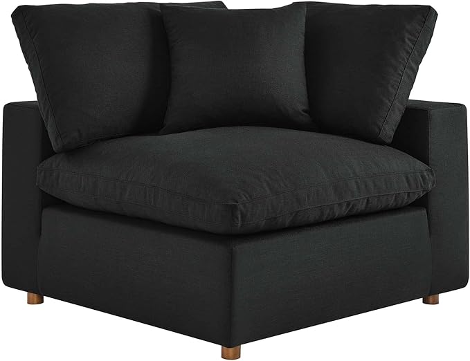 Modway Commix Down-Filled Overstuffed Upholstered 5-Piece Sectional Sofa Set