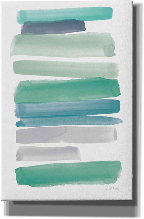 Epic Graffiti 'Summer Sky' by Linda Woods, Canvas Wall Art, 18"x26"